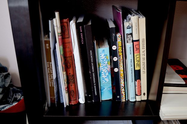 Des livres rangés / Atelier de Lasse & Russe